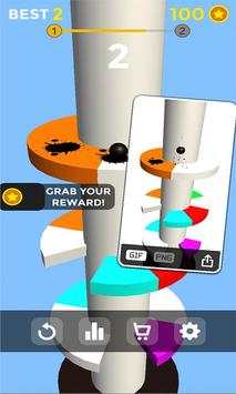 Switch Color Spiral: Helix Ball Jump Bump 2019 screenshot 4