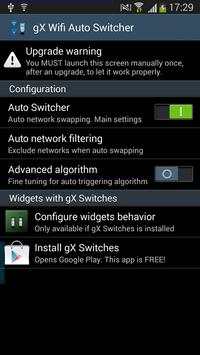 gX Wifi Auto Switcher screenshot 1
