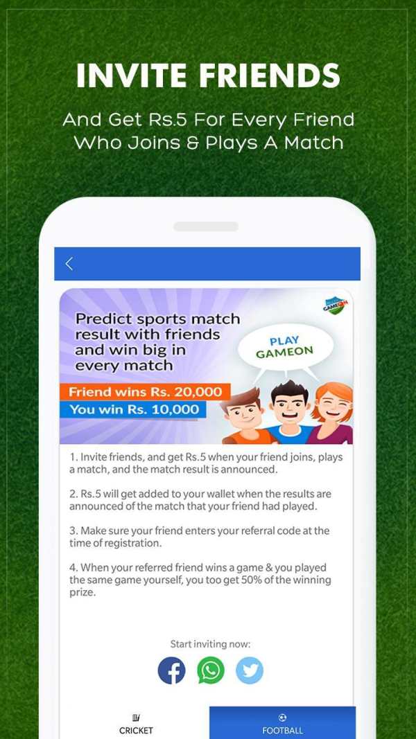 GameOn: Match Prediction & Live Sports Quiz screenshot 4