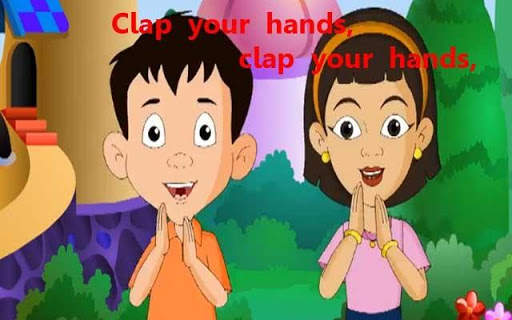 Kids Poem Clap Your Hands 3 تصوير الشاشة