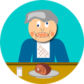 Grunting Old Man icon