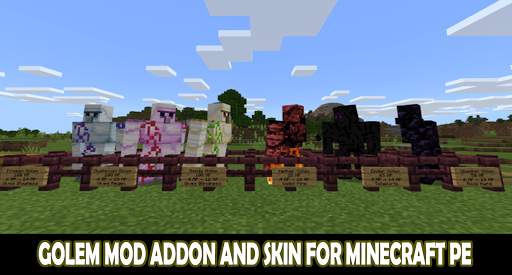 Golem Mod for Minecraft PE screenshot 2