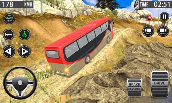 Uphill Climb Bus Driving Simulator - Bus Sim 3D screenshot 3
