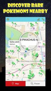 Poke Radar Map for Pokemon Go screenshot 1