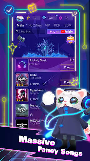 Sonic Cat - Slash the Beats screenshot 1