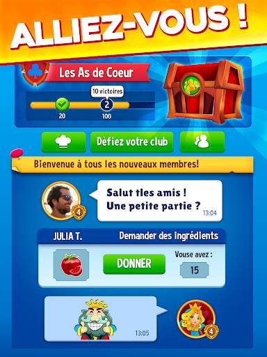 Belote & Coinche, jeu en ligne 12 تصوير الشاشة