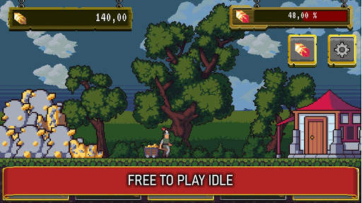 Idle Gem Miner: Mine & Gem Simulator screenshot 1