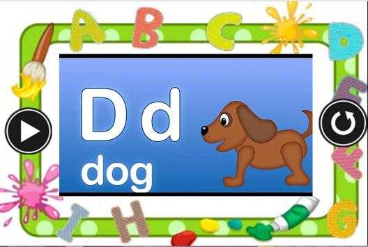 abc alphabet phonic sound - rhymes for kids screenshot 1