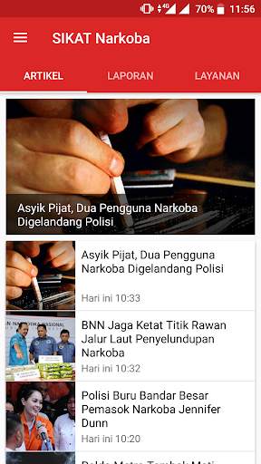 SIKAT Narkoba screenshot 1