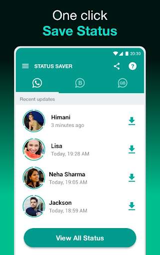 Status saver for whatsapp - Business & GB : 2021 screenshot 2