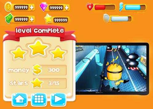 Subway Run Minion Banana 2 🤓 screenshot 2