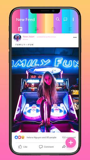 Mini for Social Network - Themes, emojis, funny screenshot 6