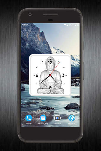 Buddha Clock Live Wallpaper screenshot 1