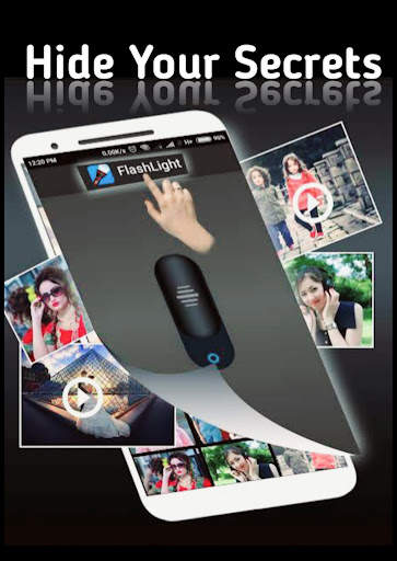 Flashlight: Hide Gallery Vault screenshot 1