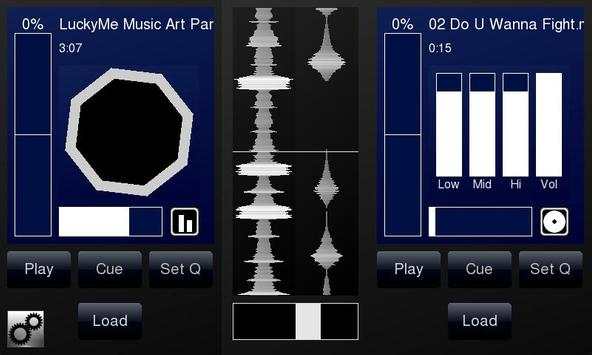 DJPad Free Turntable DJ Mixer screenshot 3