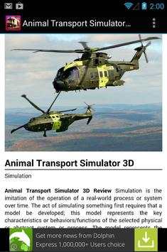 Official Animal Transport Sims 2 تصوير الشاشة