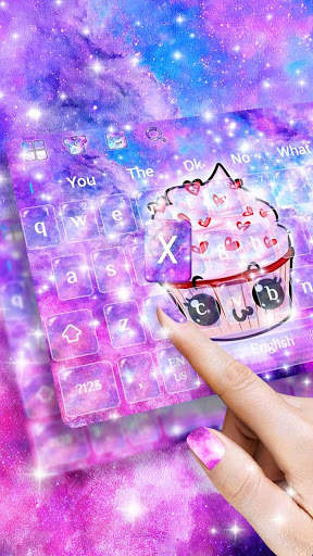 Galaxy Cake Keyboard screenshot 3