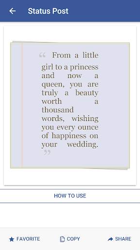 Status for Facebook - Lovely Quotes & Stories screenshot 4