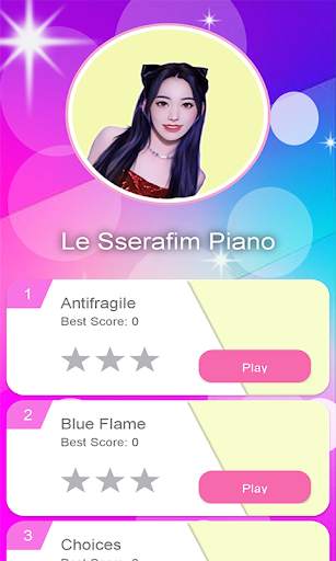 Le Sserafim Piano Magic screenshot 1