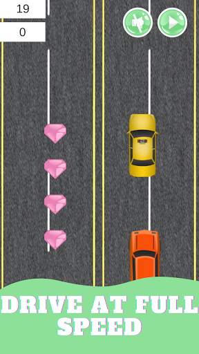 2D Traffic Overtake Racing screenshot 2