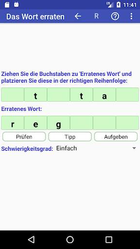 WGC Wortspiele screenshot 8