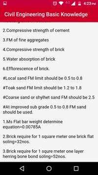Civil Engineering Hand Book screenshot 7