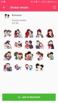 Latest and New Love Stickers For WhatsApp screenshot 4