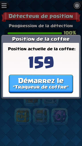 Traqueur de coffre pour Clash Royale screenshot 5