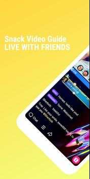 Snack Video Funny Video App Guide 2020 screenshot 1