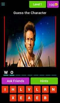 X-men Movie Quiz screenshot 1