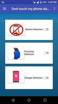 Don't Touch My Cell Phone - Theft Alarm Security screenshot 7