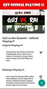 Dream11 Stats screenshot 2
