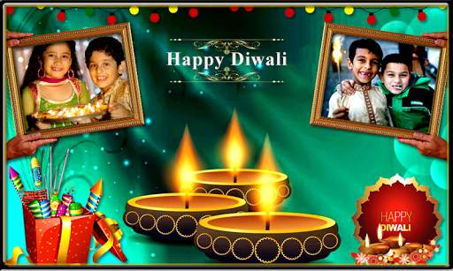 Diwali Photo Frames Dual 3 تصوير الشاشة