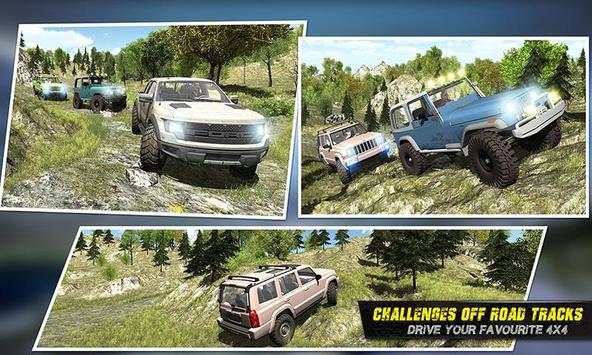 4x4 Offroad Jeep Driving 2017 screenshot 2