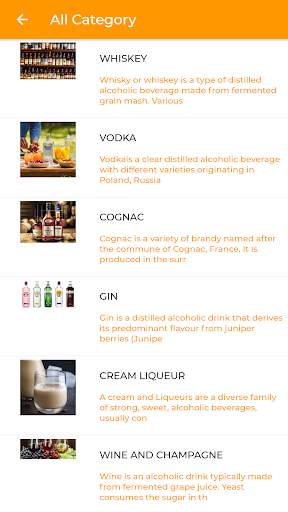 Booze App screenshot 2