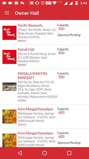 HallOnRent screenshot 2