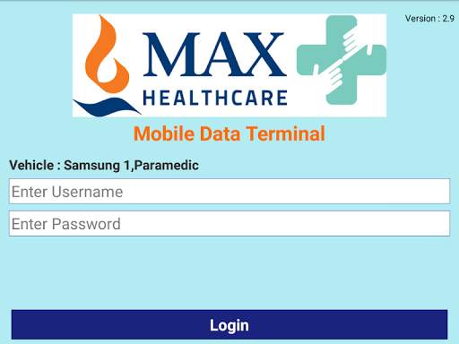Max Smart Ambulance App screenshot 1