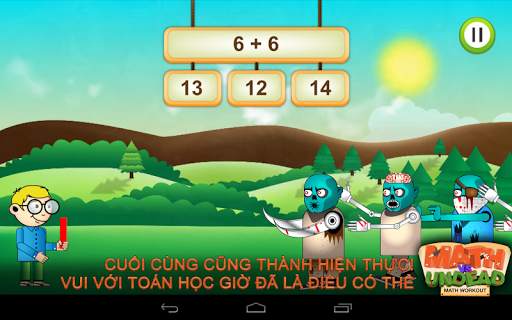 Math vs Undead: Game toán học screenshot 10