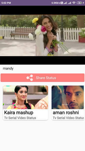 Tv Serial Video Status screenshot 3