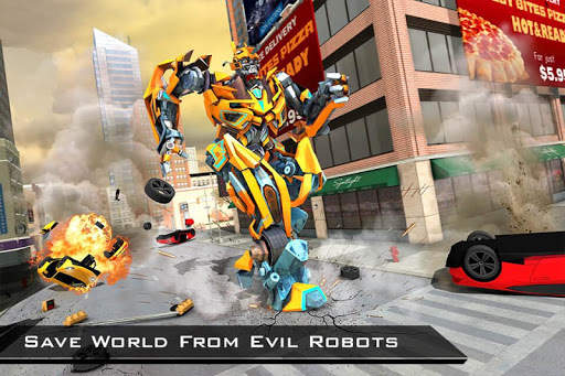 หุ่นยนต์ฉลามเปลี่ยนเกม - สงครามหุ่นยนต์ screenshot 5