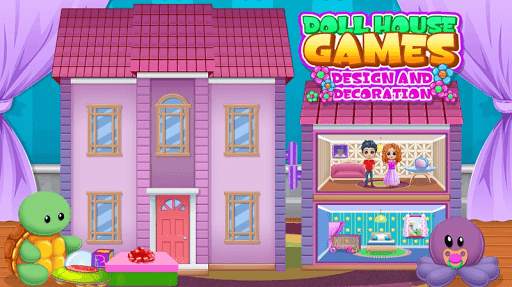 Doll House Dress Up Game.Build your own dollhouse screenshot 1