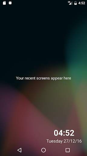 TVClock screenshot 1