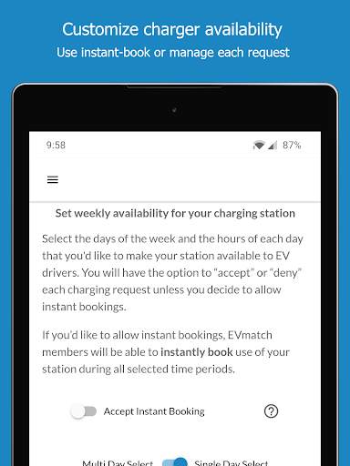 EVmatch: Reserve EV Charging screenshot 12