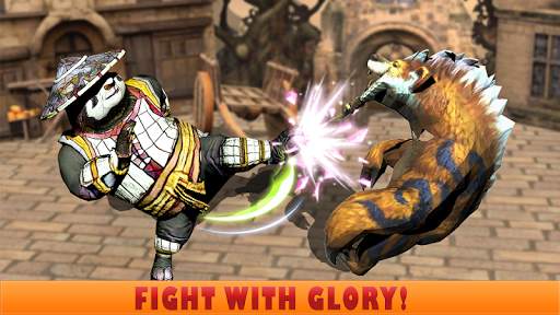 Master Ninja Panda- 3D Kungfu Fighting screenshot 1