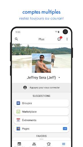Swipe pour Facebook & Messenger screenshot 6
