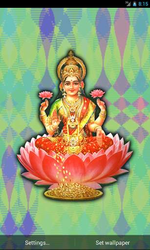 Mata Lakshmi Live Wallpaper screenshot 7
