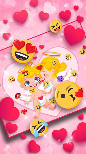 Love Kiss Keyboard Theme screenshot 3
