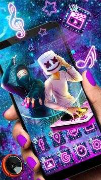 Cool, Dj, Galaxy, Man Theme & Live Wallpaper screenshot 1