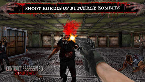 Contract Assassin 3D - Zombies screenshot 4