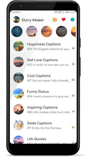 Story Maker - Picture Quotes скриншот 1